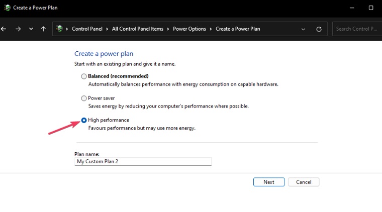 Enable High-Performance Mode To Improve PC Performance For Gaming