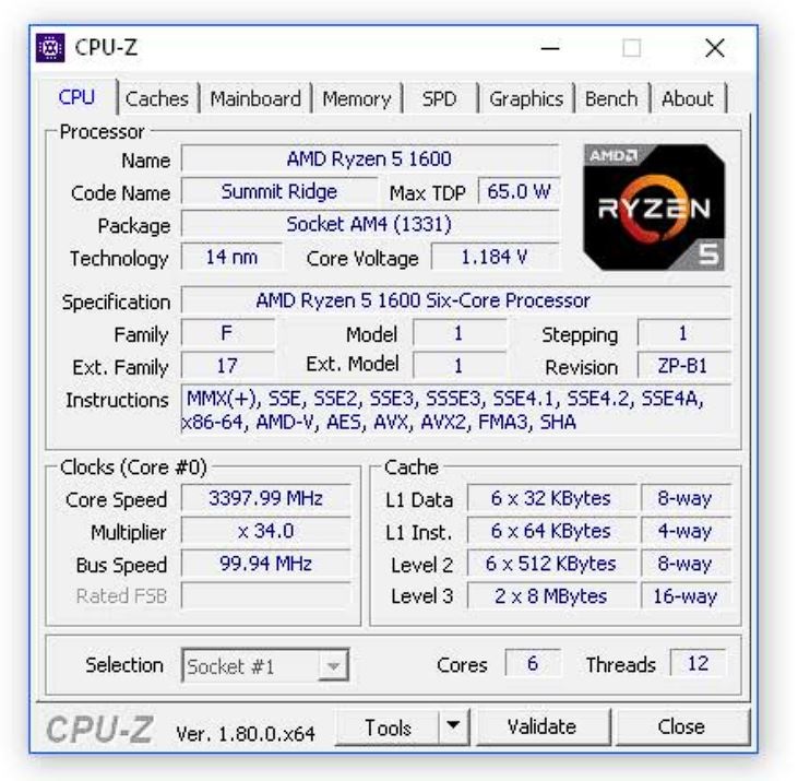 Use CPU Z to Check If CPU Is Overclocked