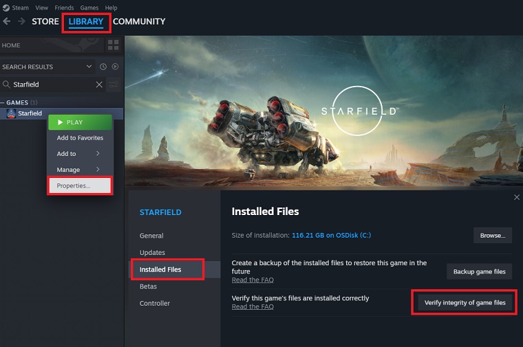 Verify the Game's File integrity on steam