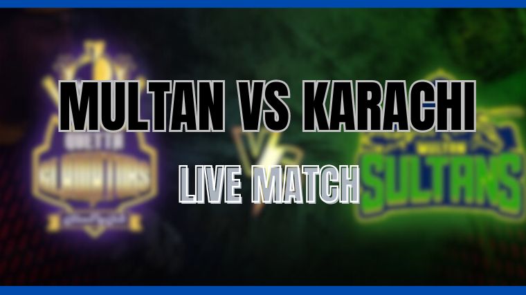 Watch Multan Sultans Vs Karachi Kings Live