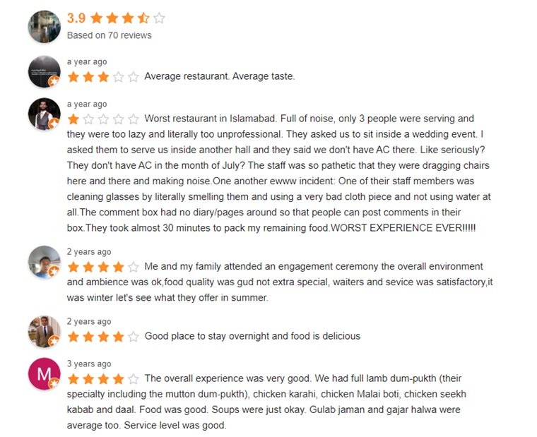 Tabaq Restaurant Reviews