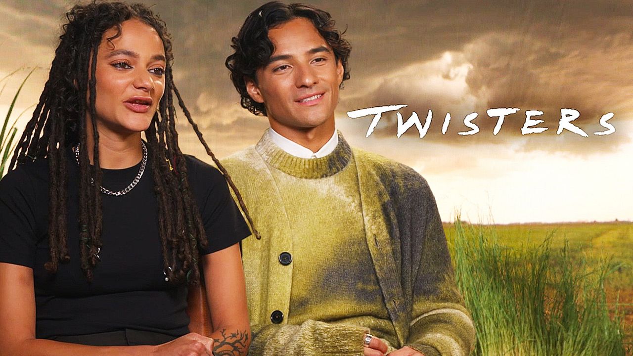 Twisters Interview: Brandon Perea & Sasha Lane Talk Storm Boot Camp And Lee Isaac Chung