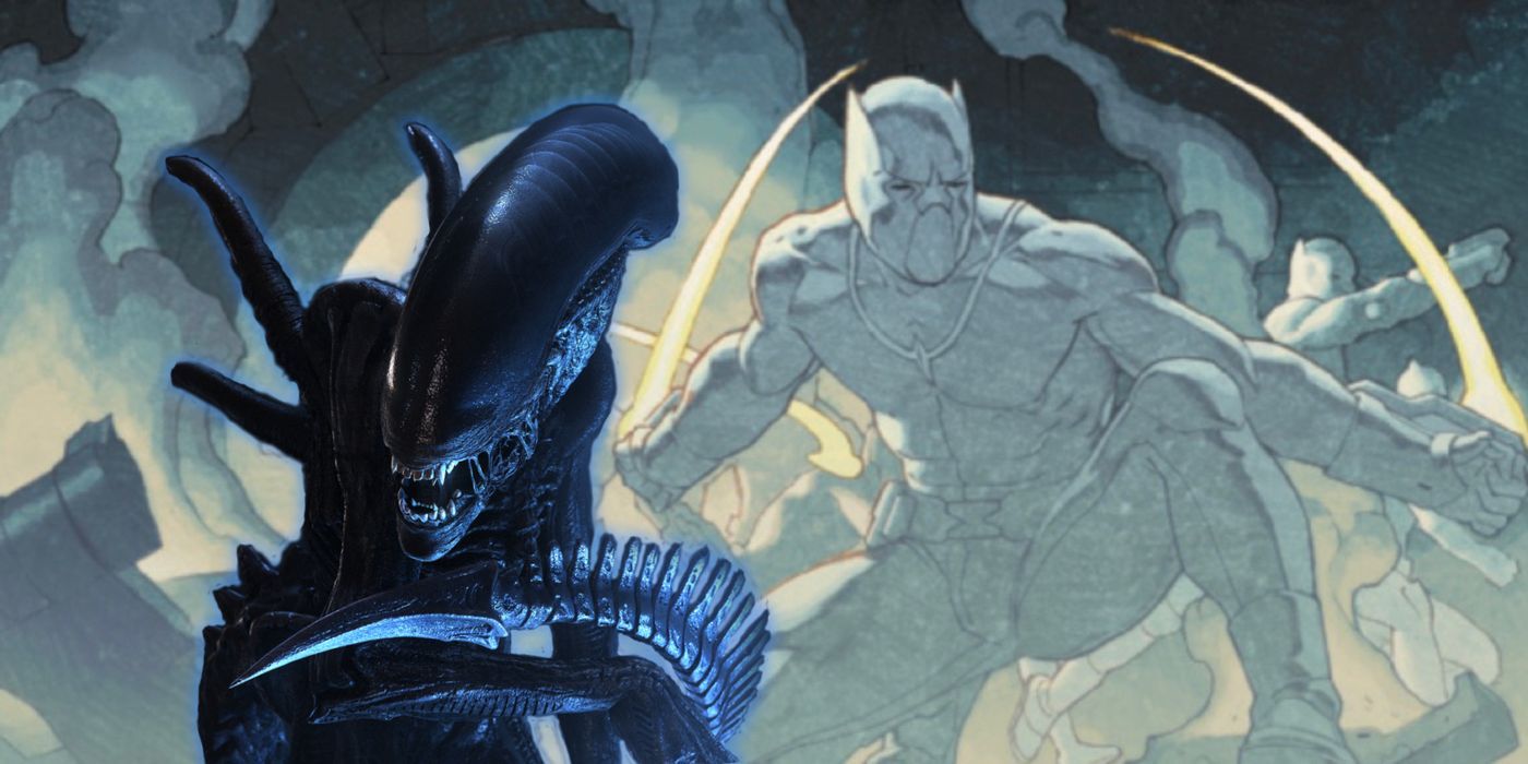 Black Panther's Son Gets Adult Redesign in Epic Marvel vs Alien Crossover