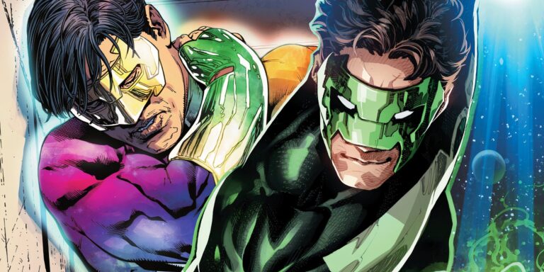 Green Lantern's New Costume Is Rainbow-Themed Nightmare Fuel