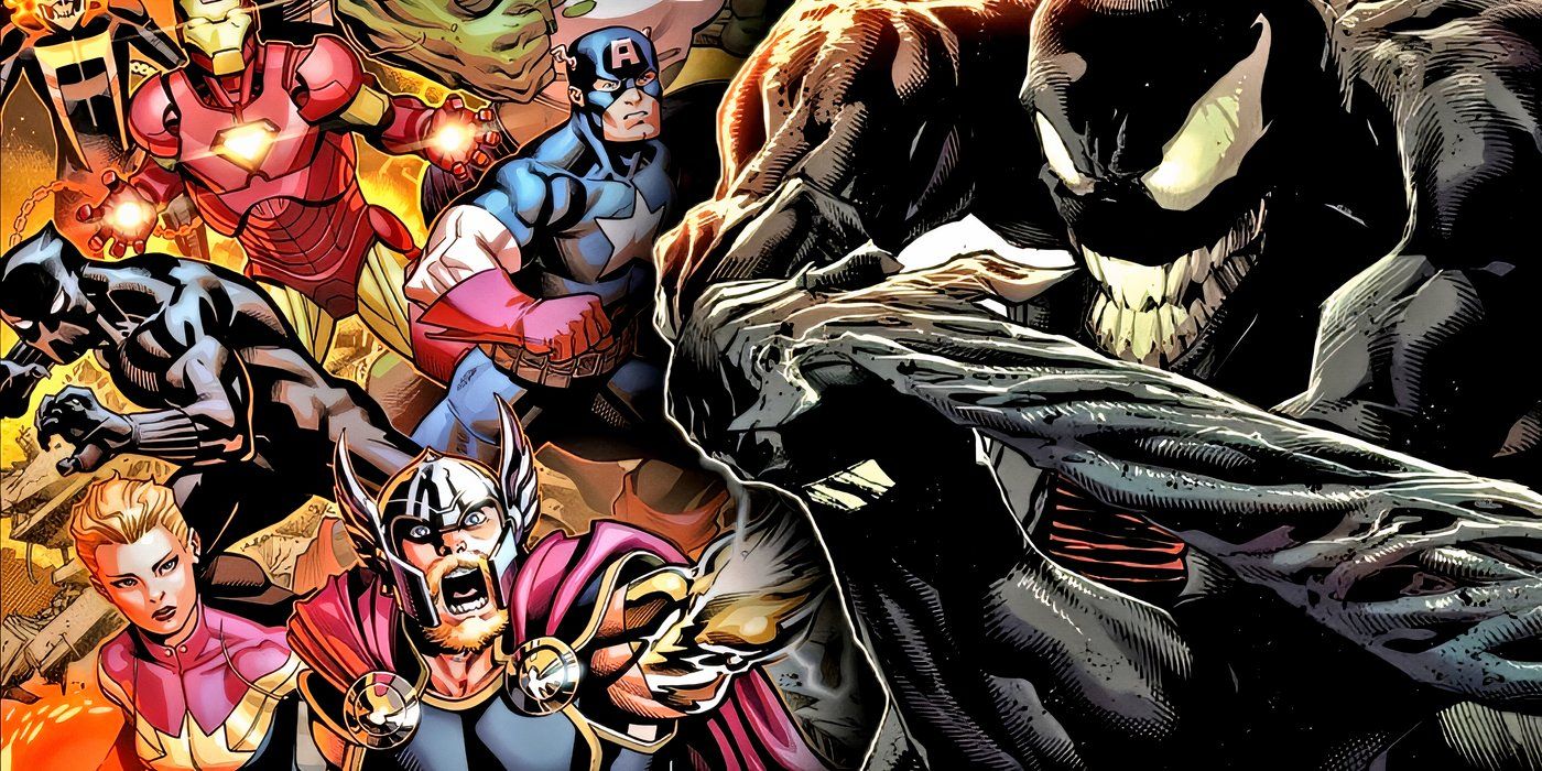 Marvel's Wild New Symbiote Team Give Venom Lore Its Own Avengers