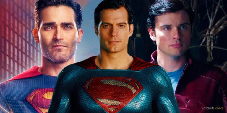 Superman Actors Henry Cavill, Tom Welling & Tyler Hoechlin Unite With Stunning Costumes In New DC Art