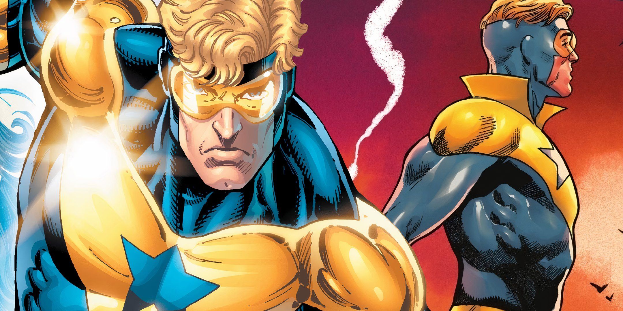 Booster Gold's Original Costume Back, And I'm Convinced It's The Secret To DC's Entire Event