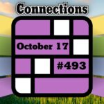 Today's Connections Hints & Answers For October 17, 2024 (Puzzle #493)