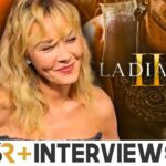 Connie Nielsen & Gladiator II Team Praise Ridley's Scott Vision For The Sequel On The Red Carpet