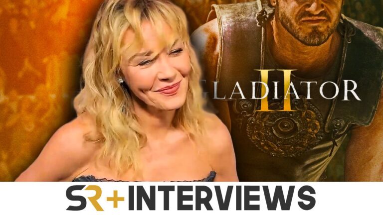 Connie Nielsen & Gladiator II Team Praise Ridley's Scott Vision For The Sequel On The Red Carpet