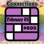 Today's Connections Hints & Answers For February 05, 2025 (Puzzle #605)