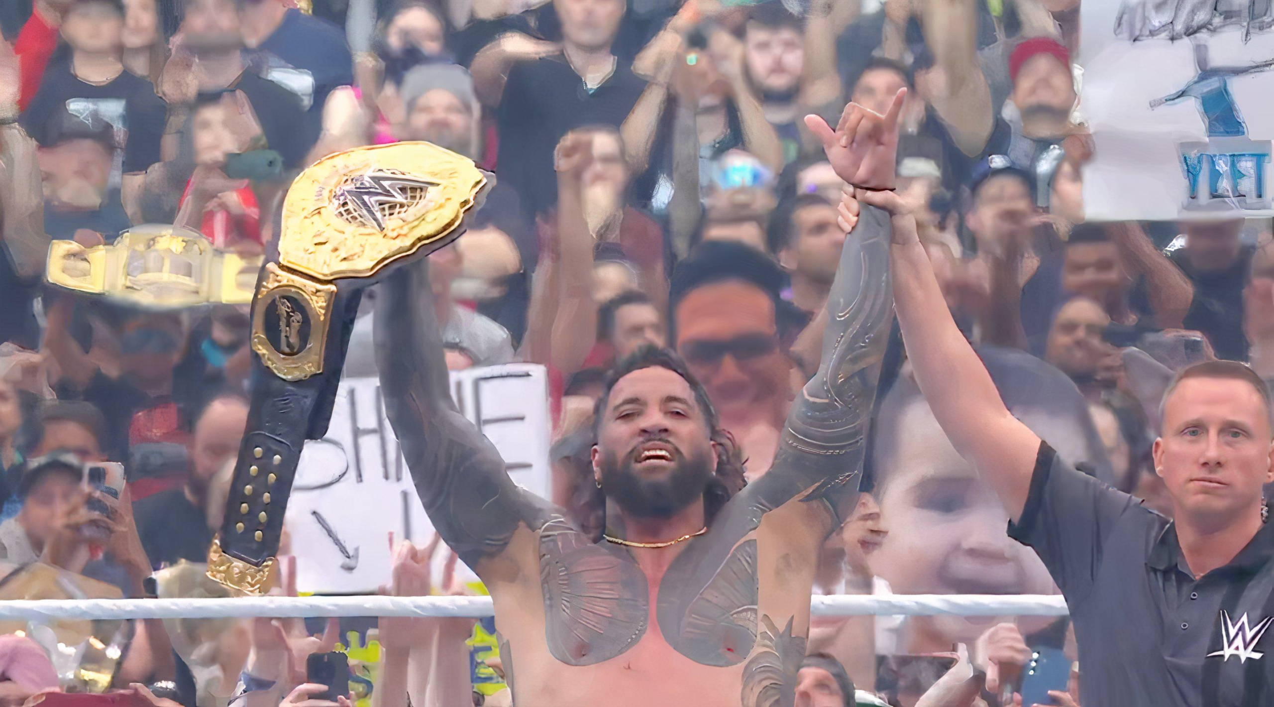 Jey Uso Fulfills His Destiny By Winning World Heavyweight Championship at WrestleMania 41